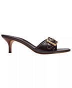 Coach Women's Margot Slip-On Kitten Heel Sandals