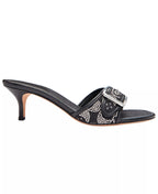 Coach Women's Margot Slip-On Kitten Heel Sandals