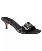 Coach Women's Margot Slip-On Kitten Heel Sandals