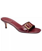 Coach Women's Margot Slip-On Kitten Heel Sandals