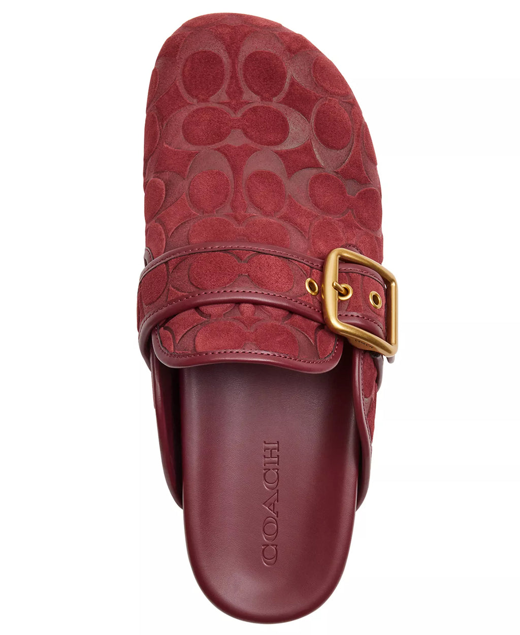 Coach Women's Archival Slip-On Buckle Clogs