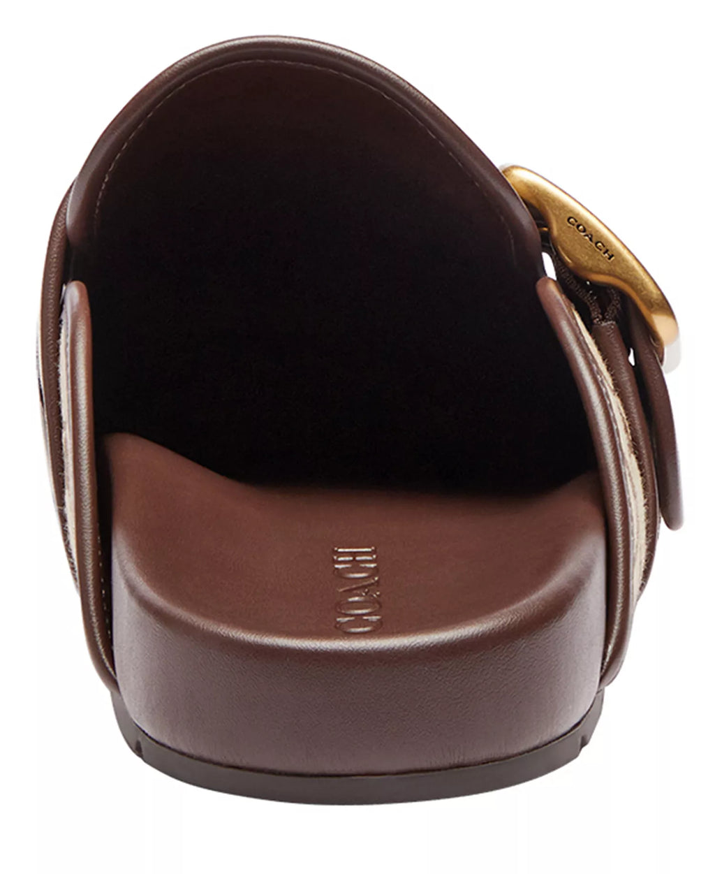 Coach Women's Archival Slip-On Buckle Clogs
