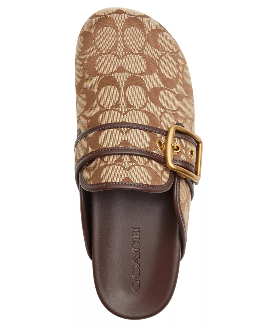 Coach Women's Archival Slip-On Buckle Clogs