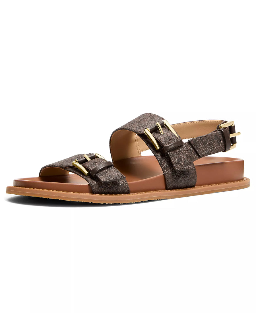 Michael Kors Women's Nia Footbed Flat Sandals