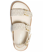 Michael Kors Women's Nia Footbed Flat Sandals