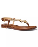 Michael Kors Women's Hera Almond Toe Thong Sandals