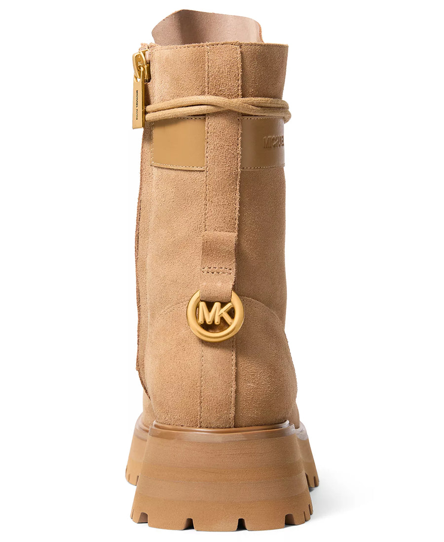 Michael Kors Women's Caleb Lug Zipper Booties