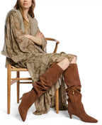 Michael Kors Women's Daniela Kitten Heel Over-the-Knee Boots