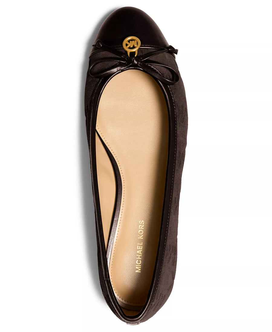 Michael Kors Women's Piper Flex Almond Toe Ballet Flats