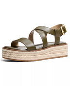 Michael Kors Women's Lynn Buckle Espadrille Sandals