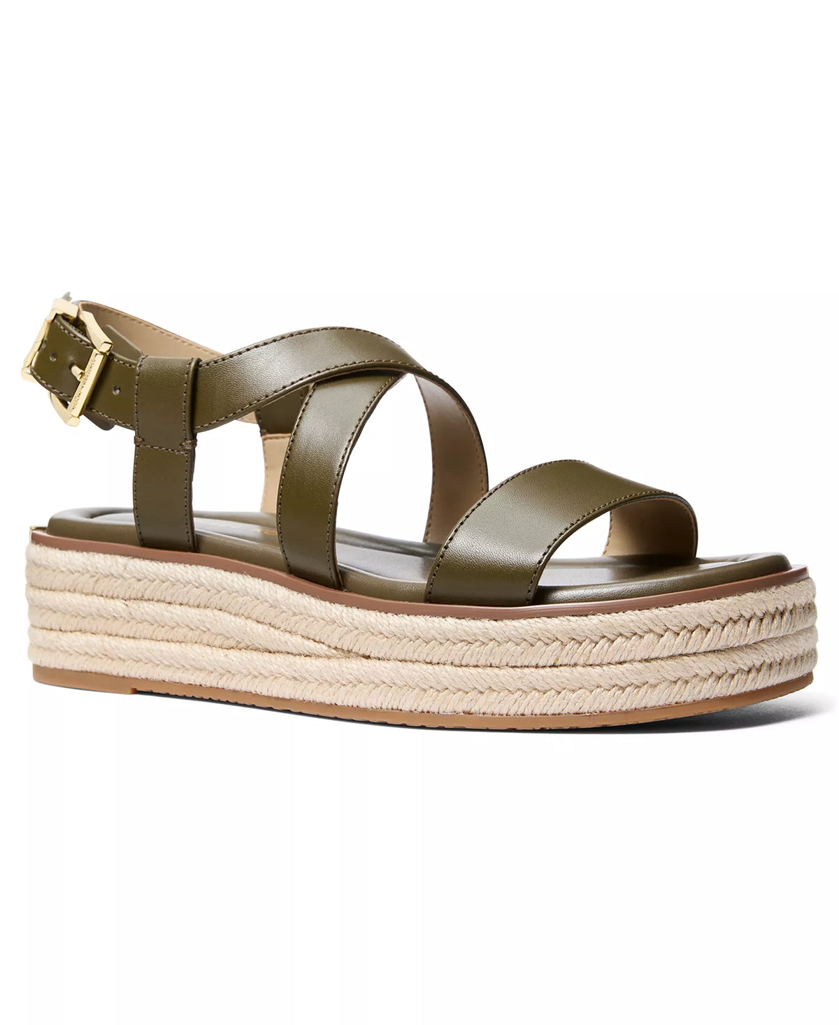 Michael Kors Women's Lynn Buckle Espadrille Sandals