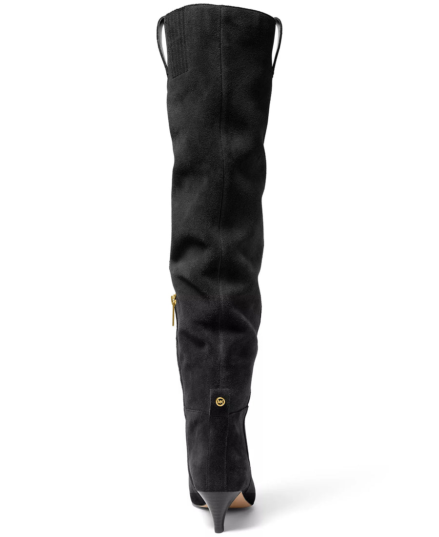 Michael Kors Women's Daniela Kitten Heel Over-the-Knee Boots
