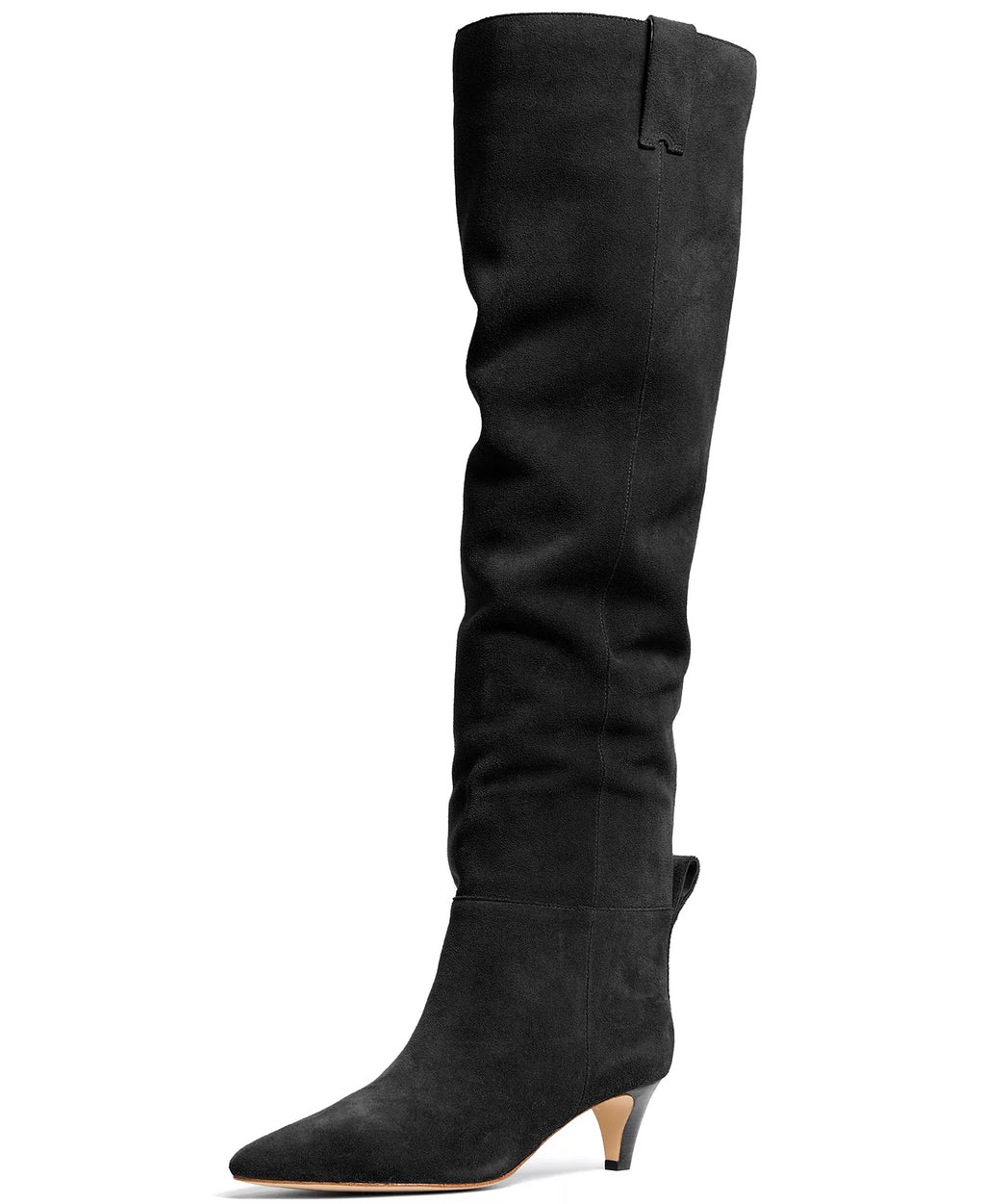 Michael Kors Women's Daniela Kitten Heel Over-the-Knee Boots