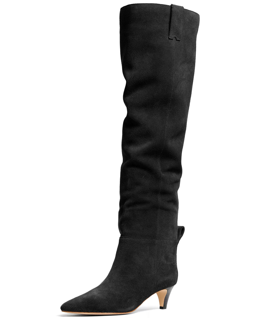 Michael Kors Women's Daniela Kitten Heel Over-the-Knee Boots