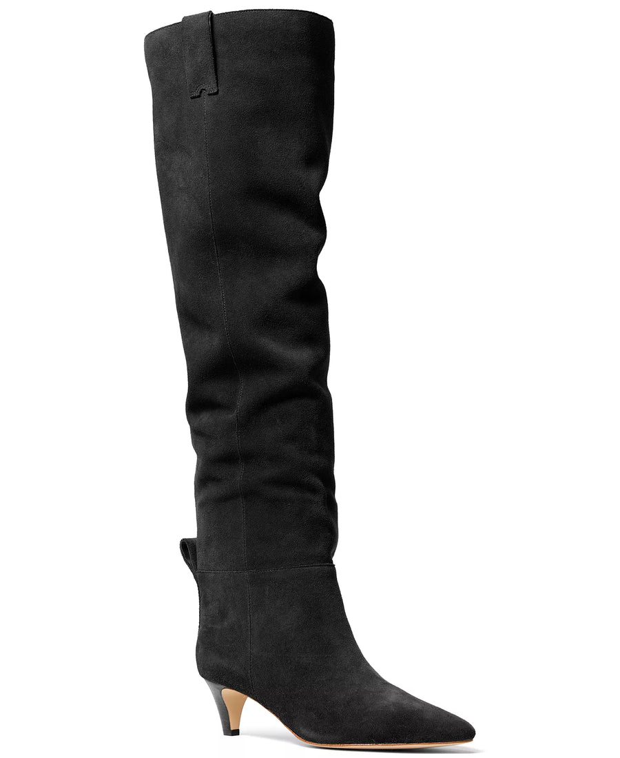 Michael Kors Women's Daniela Kitten Heel Over-the-Knee Boots