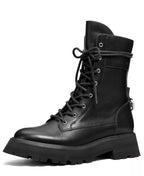 Michael Kors Women's Caleb Lug Zipper Booties