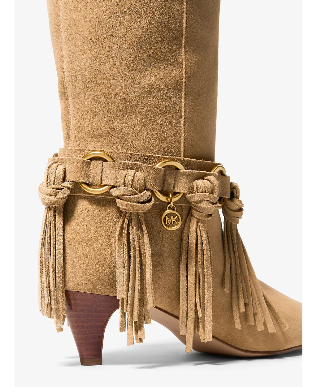 Michael Kors Women's Daniela Fringe Slip-On Boots