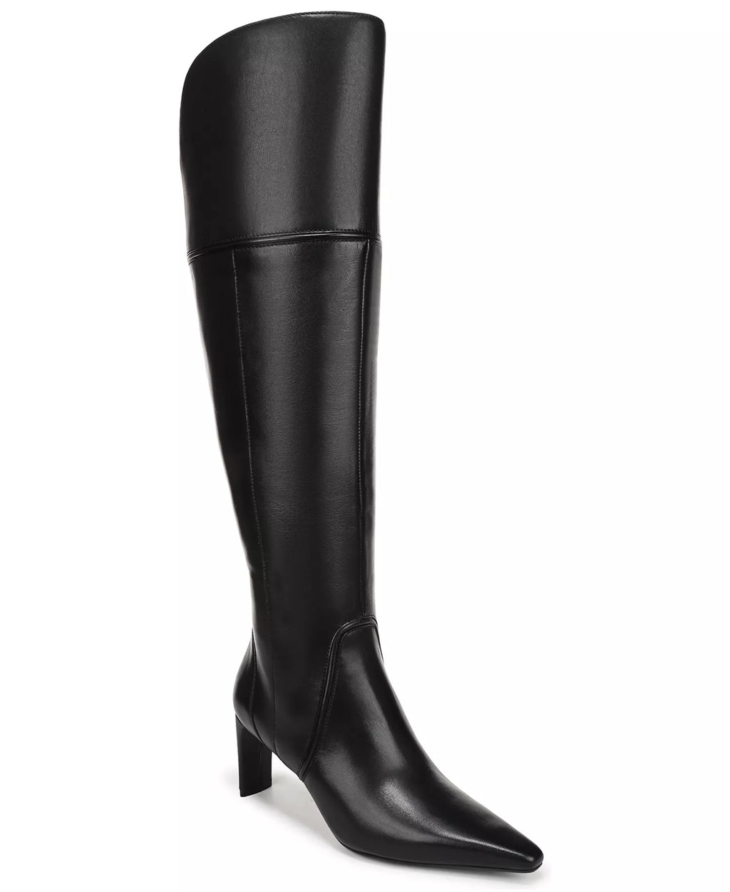 Naturalizer Women's Eleanor Over-the-Knee Regular and Wide Calf Snip Toe Zip Boots