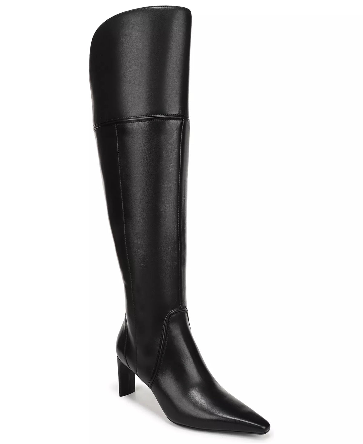 Naturalizer Women's Eleanor Over-the-Knee Regular and Wide Calf Snip Toe Zip Boots
