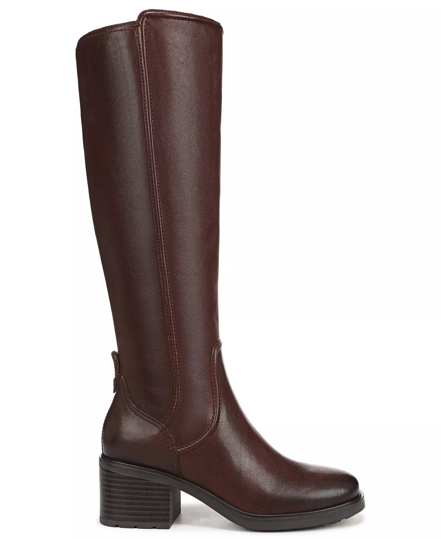 Naturalizer Women's Phoenix Leather Regular, Wide, and Extra Wide Knee-High Boots