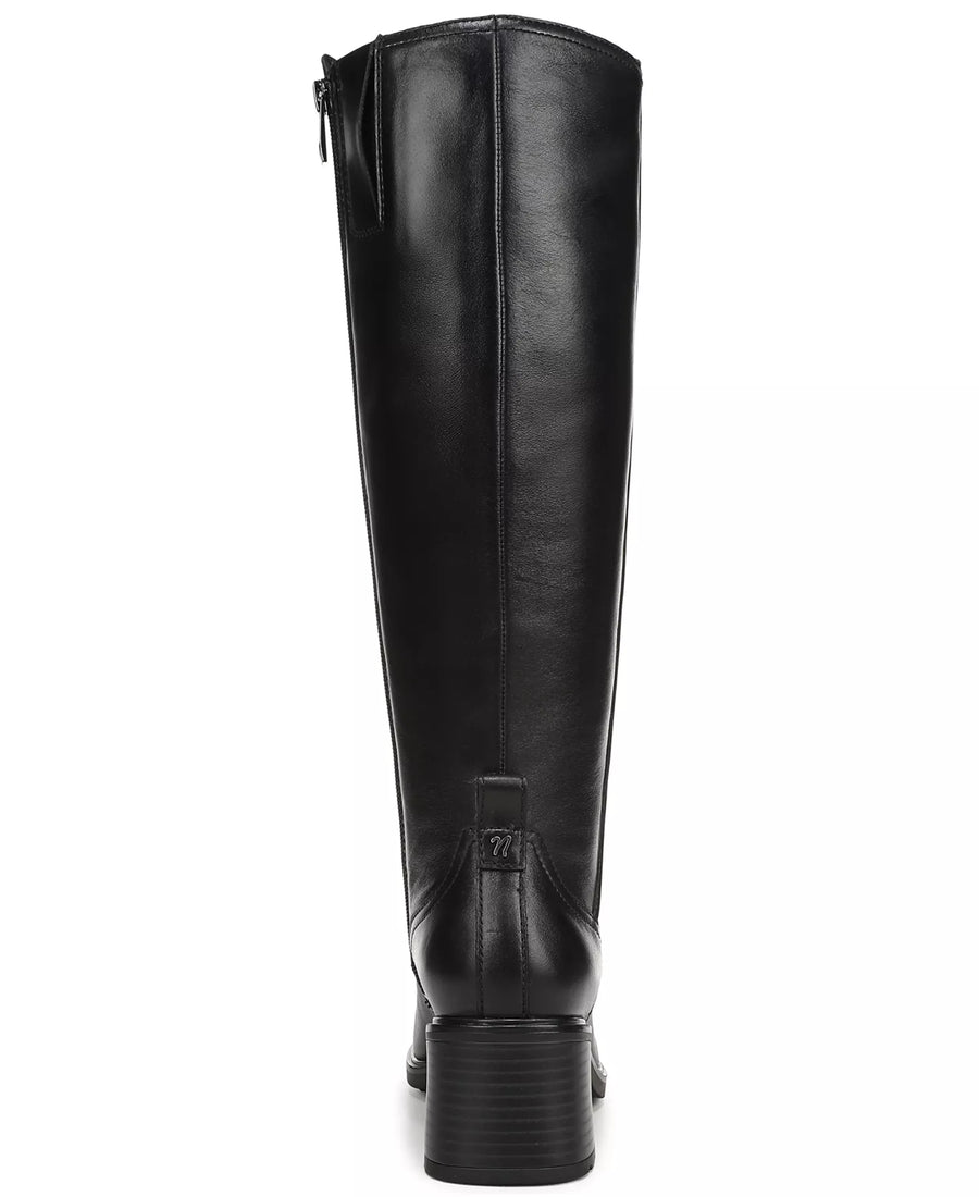 Naturalizer Women's Phoenix Leather Regular, Wide, and Extra Wide Knee-High Boots