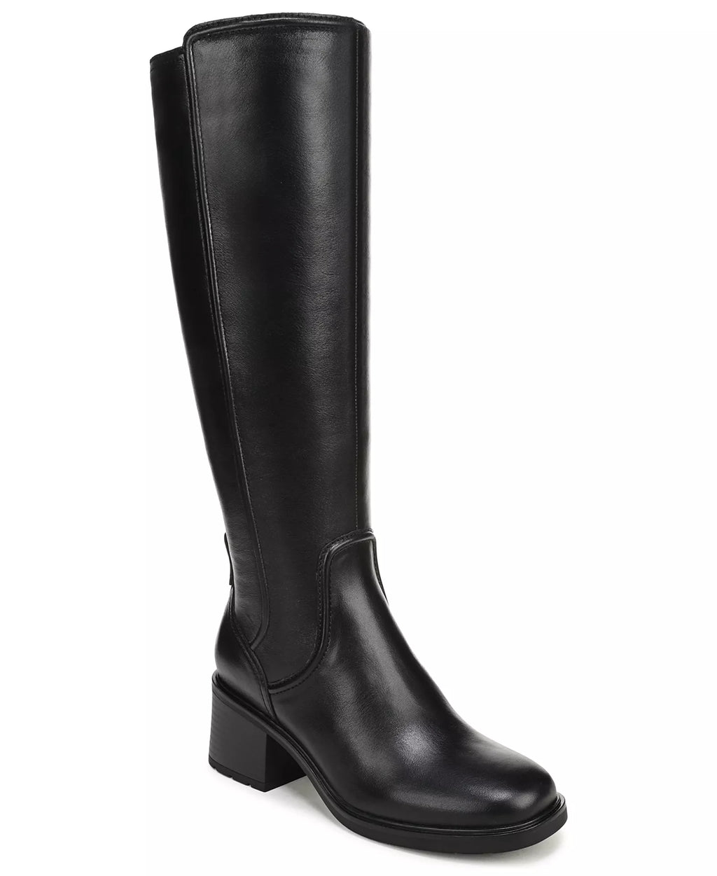 Naturalizer Women's Phoenix Leather Regular, Wide, and Extra Wide Knee-High Boots