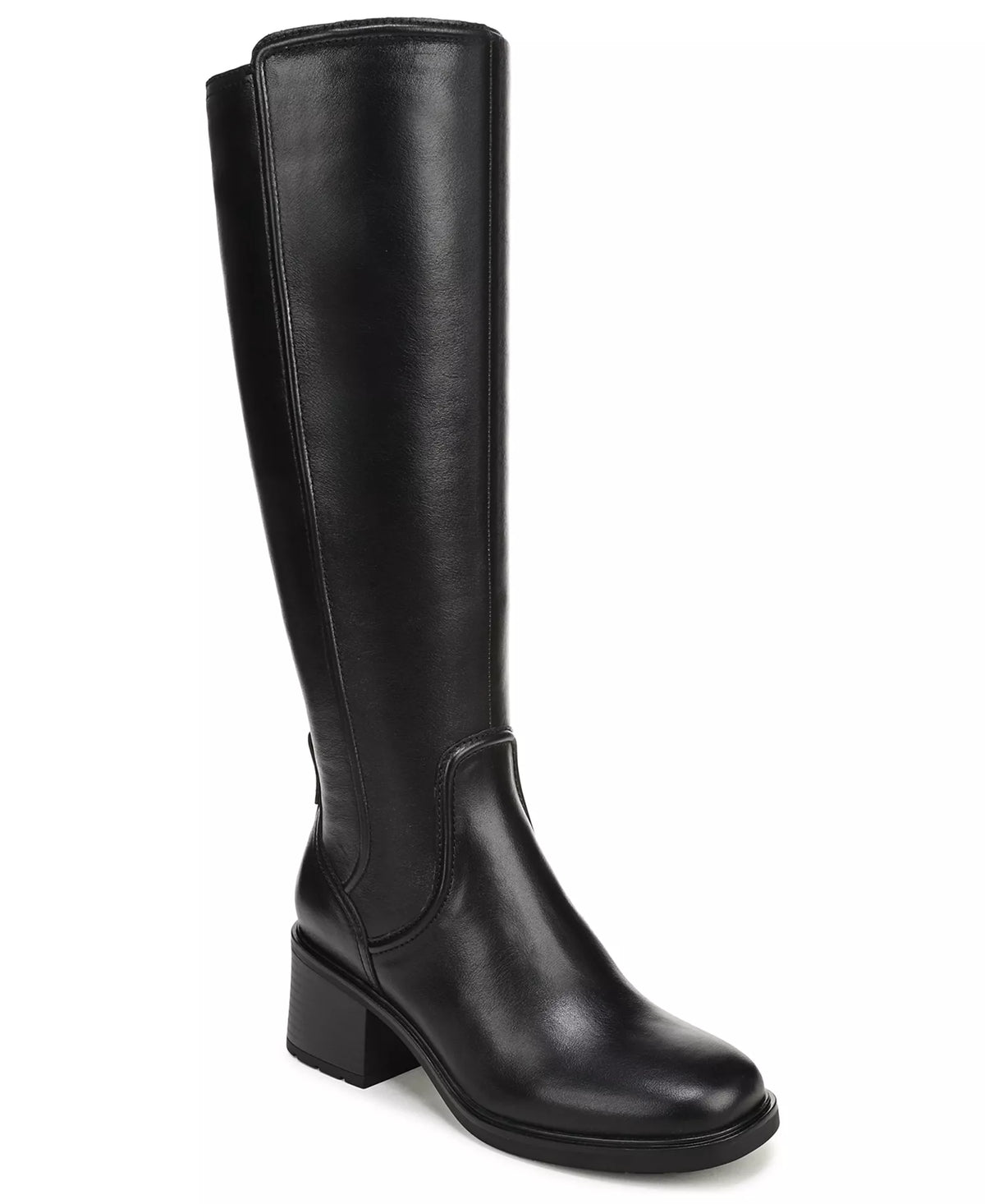 Naturalizer Women's Phoenix Leather Regular, Wide, and Extra Wide Knee-High Boots