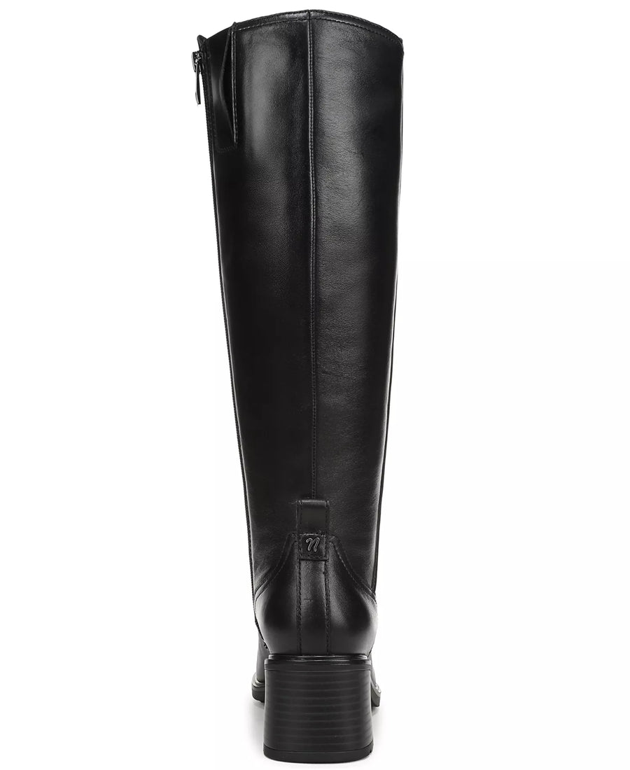 Naturalizer Women's Phoenix Leather Regular, Wide, and Extra Wide Knee-High Boots