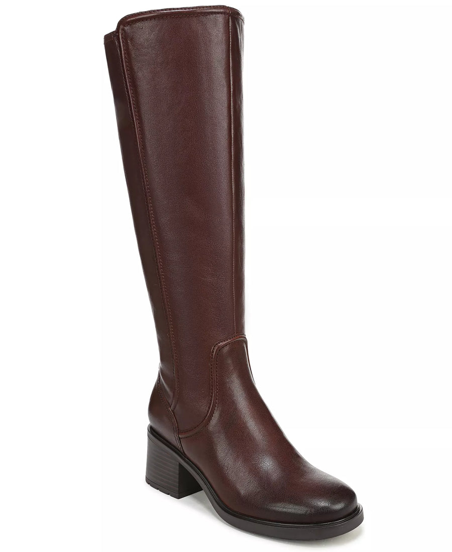 Naturalizer Women's Phoenix Leather Regular, Wide, and Extra Wide Knee-High Boots