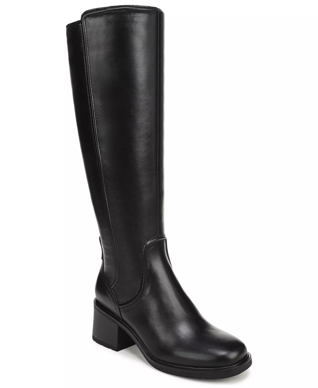 Naturalizer Women's Phoenix Leather Regular, Wide, and Extra Wide Knee-High Boots