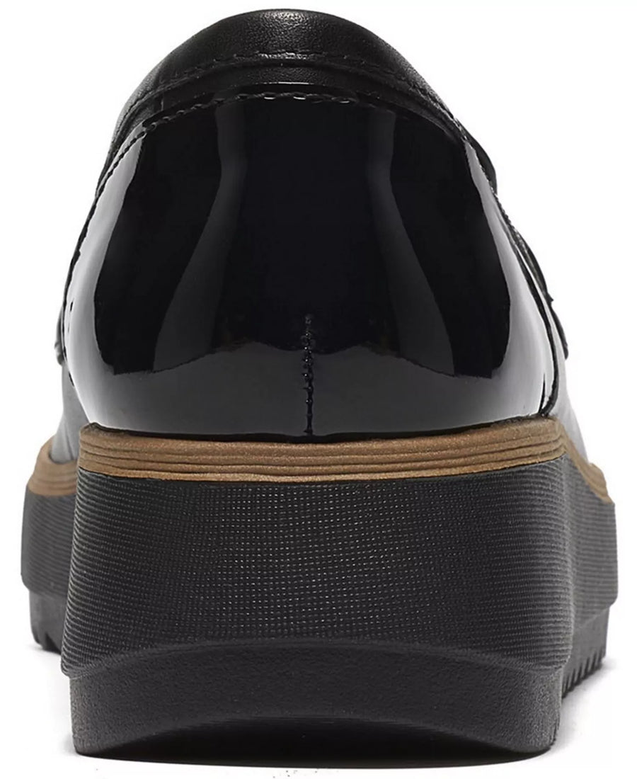 Clarks Women's Zylah Mia Platform Leather Loafers