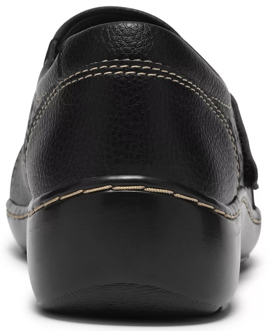 Clarks Women's Cora Teagan Perforated Leather Mary Jane Flats