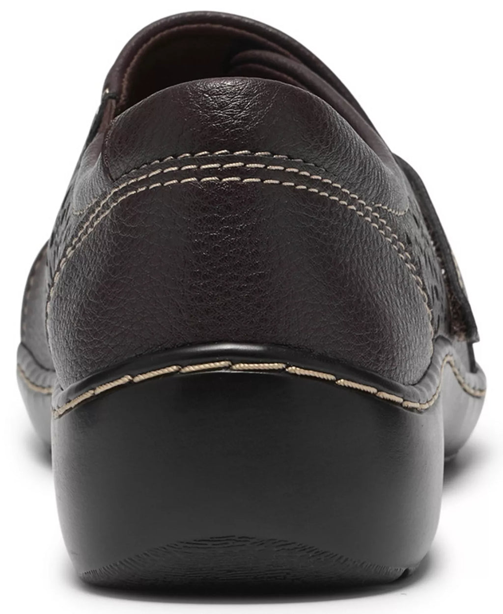 Clarks Women's Cora Teagan Perforated Leather Mary Jane Flats