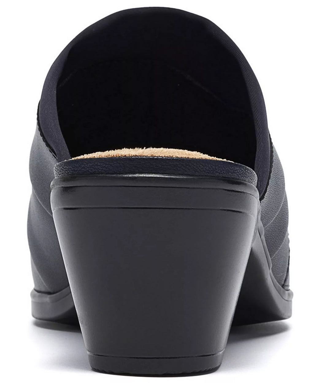 Clarks Women's Emily2 Eliza Block Heel Leather Mules