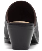 Clarks Women's Emily2 Eliza Block Heel Leather Mules