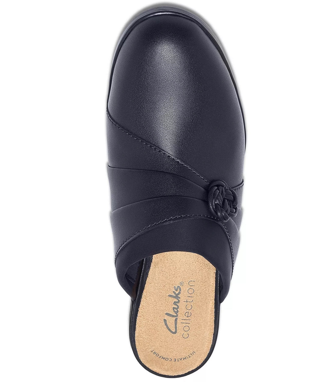 Clarks Women's Emily2 Eliza Block Heel Leather Mules