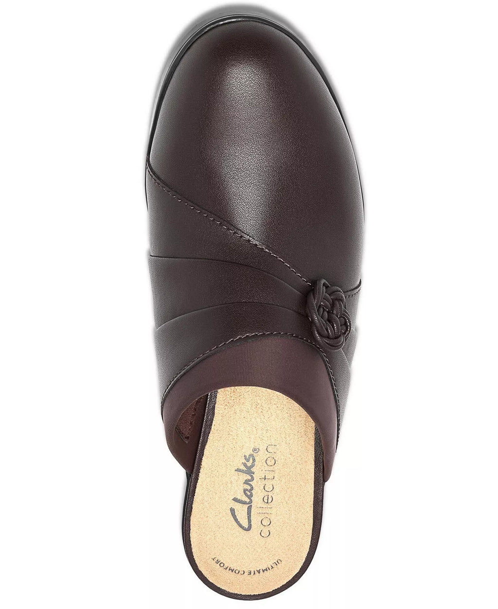 Clarks Women's Emily2 Eliza Block Heel Leather Mules
