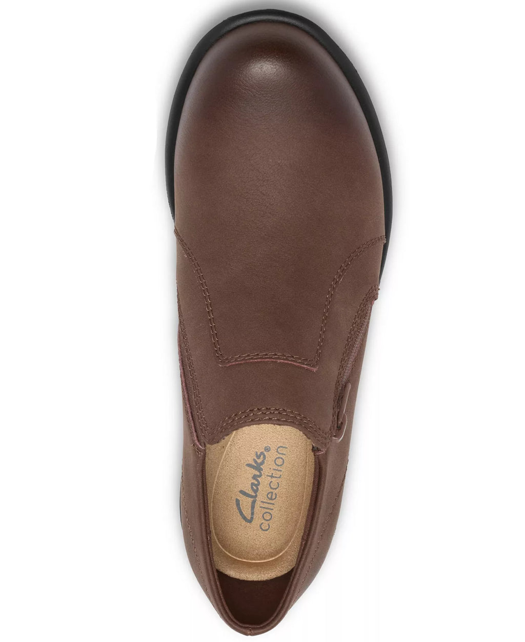 Clarks Women's Kynnzie Zip Block Heel Round Toe Leather Shooties