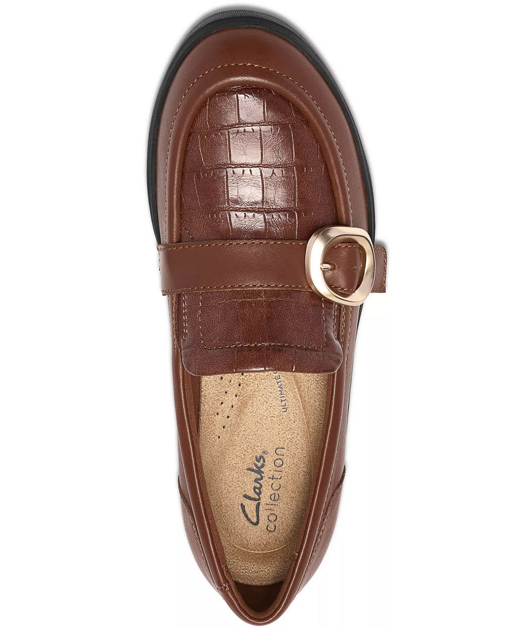 Clarks Women's Zylah Vine Platform Round Toe Loafers