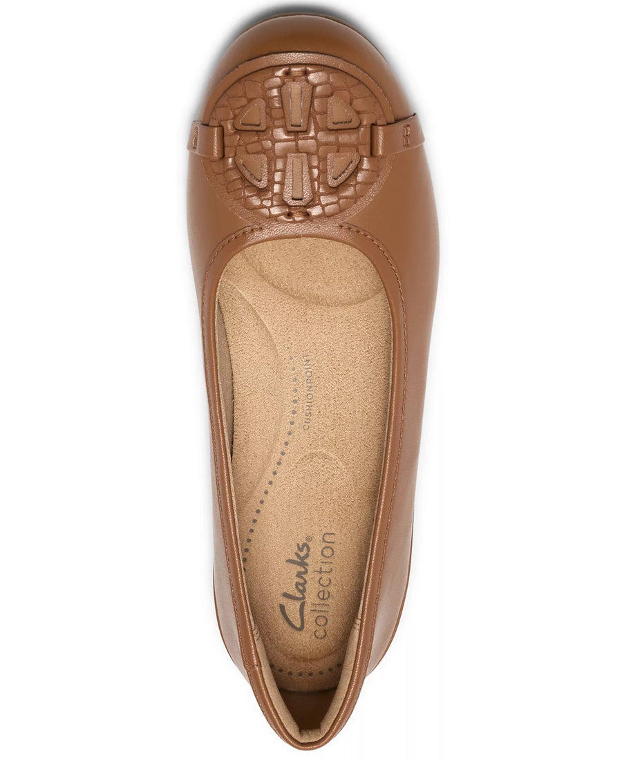 Clarks Women's Cathrynn Luna Slip-On Flats