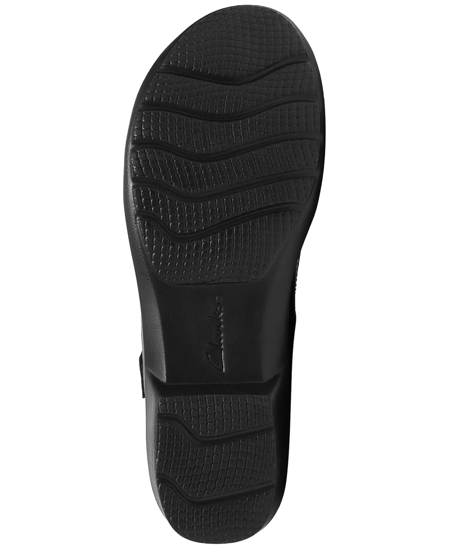 Clarks Women's Angie Jane Mary Jane Arch-Support Round Toe Flats