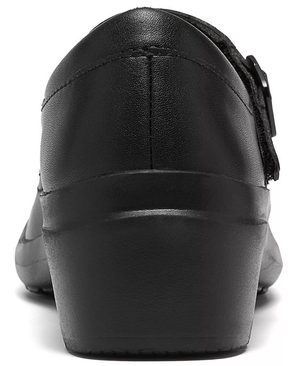 Clarks Women's Angie Jane Mary Jane Arch-Support Round Toe Flats
