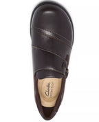 Clarks Women's Carleigh Lily Leather Round Toe Flats