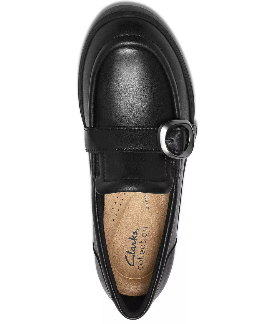 Clarks Women's Zylah Vine Platform Round Toe Loafers