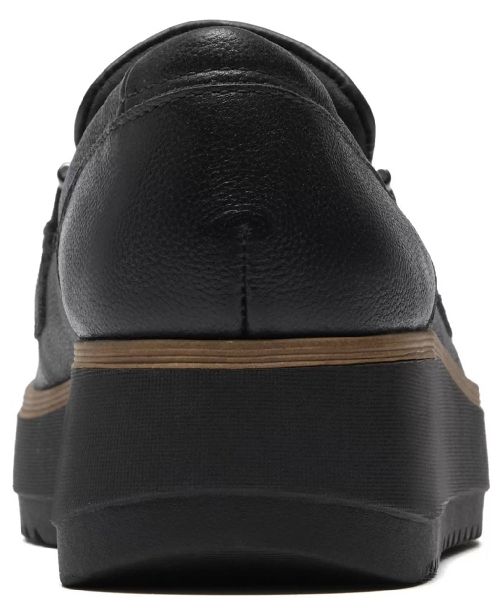 Clarks Women's Zylah Erin Platform Round Toe Leather Loafers