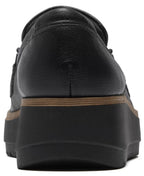 Clarks Women's Zylah Erin Platform Round Toe Leather Loafers