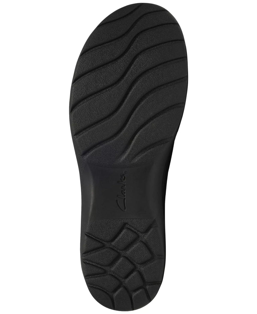 Clarks Women's Carleigh Ease Nubuck Round Toe Flats