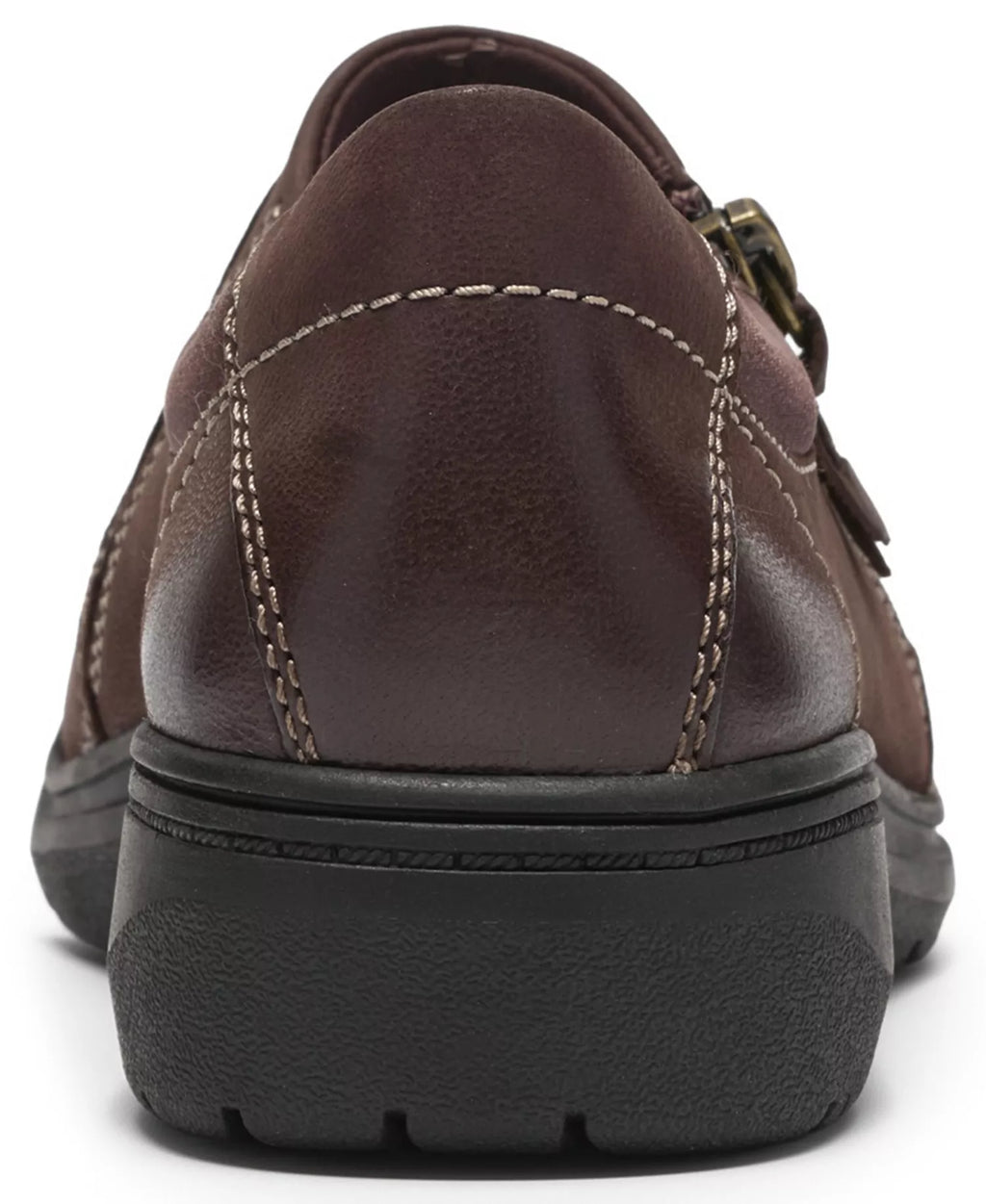 Clarks Women's Carleigh Ease Nubuck Round Toe Flats
