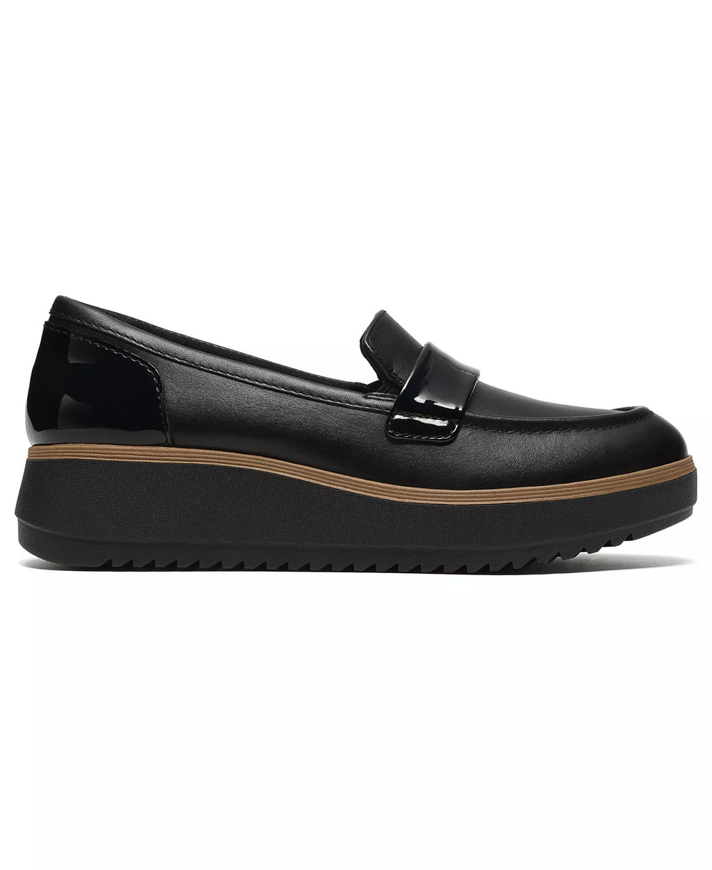 Clarks Women's Zylah Mia Platform Leather Loafers