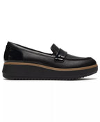 Clarks Women's Zylah Mia Platform Leather Loafers